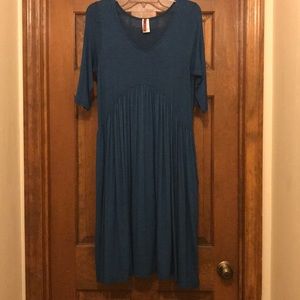 Teal Midi Dress